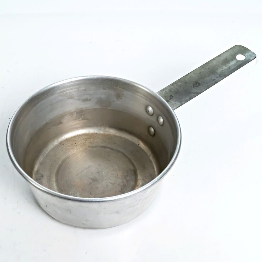 Vintage Foley 1 Quart Saucepan - Utilitarian - 6" Diameter x 2.5" Deep